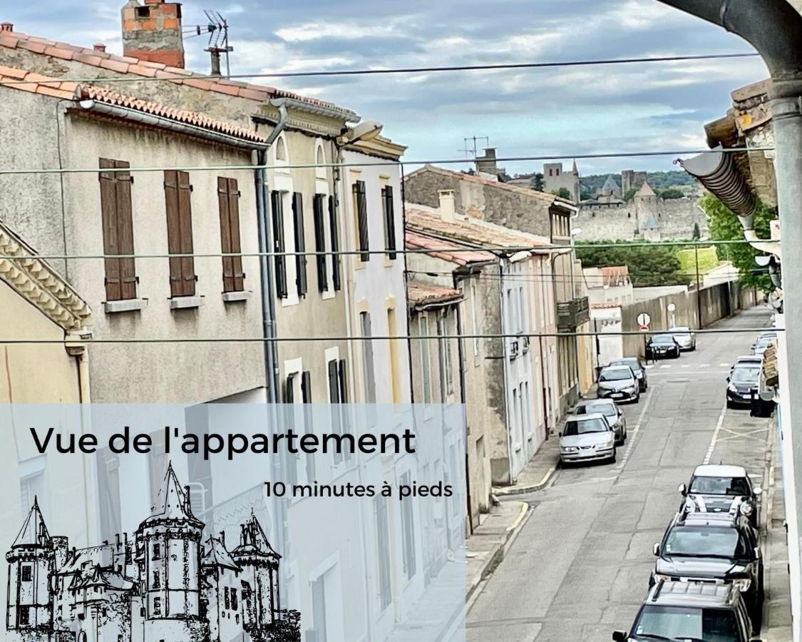 Spacieux, Climatise, Quartier Calme, Proche Chateau, Le Cocon De Joy Carcassonne Buitenkant foto